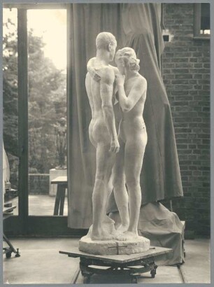 Mars und Venus II, 1941, Gips