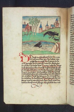 Der Rabe, die Maus und die Schildkröte; (Kapitel IV: Von der Taube und von treuen Gefährten)
