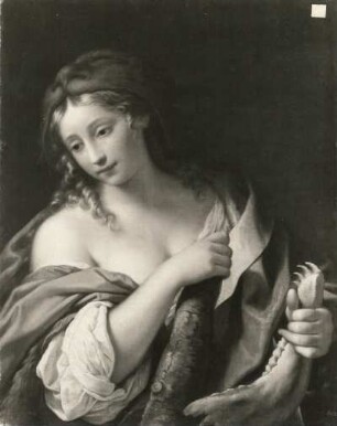 Sirani, Elisabetta. Die Stärke. Leinwand; 80 x 65 cm. Dresden: Gemäldesammlung Alte Meister Kat. 1930 Nr. 388