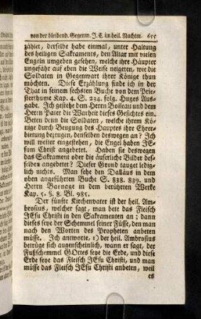 655-662, Der fuenfte Kirchenvater ist der heil. Ammborsius, ...