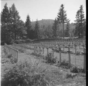 Französ. Kriegerfriedhof am Lingekopf, Vogesen. Sommer 1941