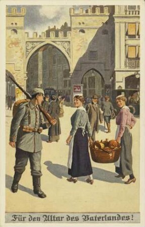 Für den Altar des Vaterlandes!