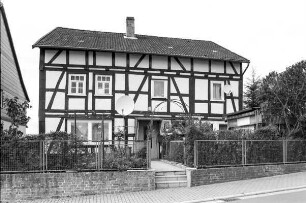 Wohnhaus (Wohnhaus, Fachwerk); Vöhl, Mühlenstraße 15