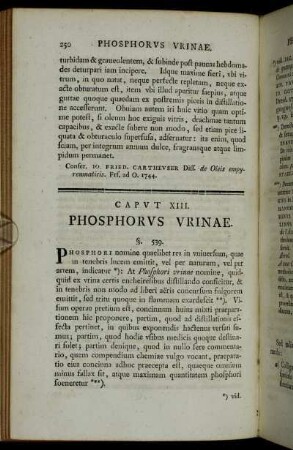 Caput XIII. Phosphorus Urinae.