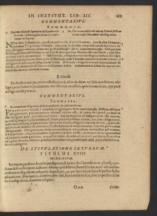 De Stipulatione Servorum. Titulus XVIII.
