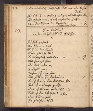 Ein pad Lied; RSM 2A/623b