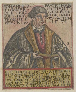 Bildnis des Johannes Bvgenhagn