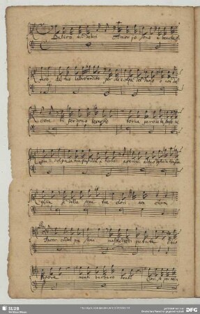 Recitativo [Amore]: Daliso tu deliri