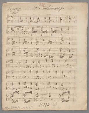 L'eau merveilleuse, arrangiert, V (x), pf - BSB Mus.Schott.Ha 10735-2