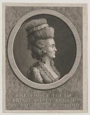 Bildnis der Frederique Louise, Princesse de Prusse