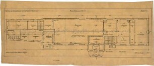 Billing, Hermann; Frankenthal, Zuckerfabrikstr.; Zuckerfabrik, Umbau Verwaltungsgebäude - Grundriss EG