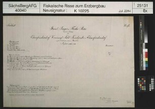 Ehrenfriedersdorf Vereinigt Feld Fundgrube, Grubenbaue im Sauberg
