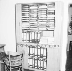Rathaus: Ordnungsamt: Einbruch: aufgebrochener Aktenschrank: 11.11.1970