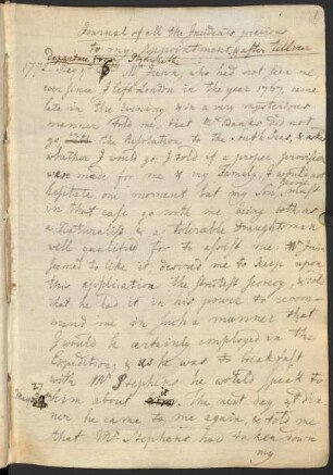 May 1772 (26th - 30th)