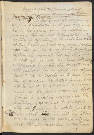 May 1772 (26th - 30th)