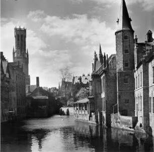 Am Rozenhoedkai, Brügge, Flandern, Belgien