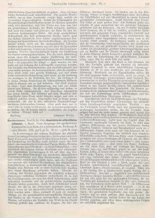 237-239 [Rezension] Bardenhewer, Otto, Geschichte der altkirchlichen Literatur. I. Bd.: Vom Ausgange des apostolischen Zeitalters bis zum Ende des 2. Jahrh