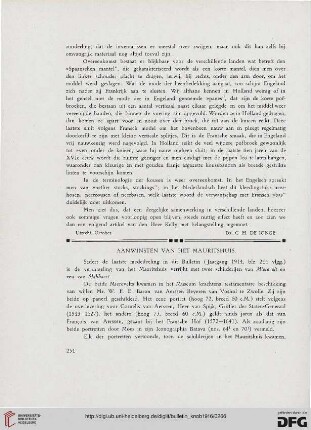 2.Ser. 9.1916: Aanwinsten van het Mauritshuis