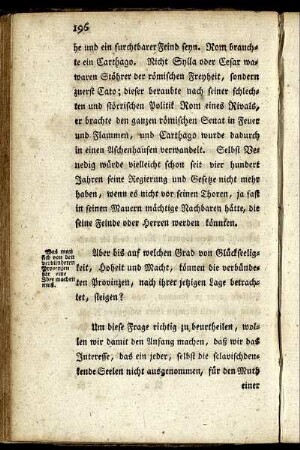 Was man sich von den verbündeten Provinzen für eine Idee machen muß.