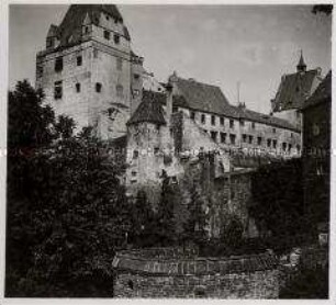 Landshut, Burg Trausnitz, Südwestansicht