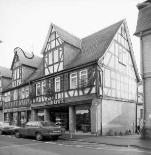 Fachwerkwohnhaus; Büdingen, Vorstadt 28