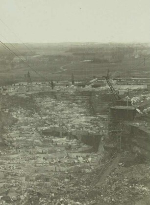 Demitz-Thumitz, Granitbruch, 1925