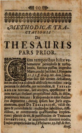 Caspari Bitschii Iuris Consulti, & in inclyta Argentoratensi Universitate Antecessoris quondam celeberrimi. Tractatus absolutissimus De Thesauris : Varia eademque solida eruditione refertus ; una cum Appendice eiusdem, hoc est Explicatione Textus Iuris celeberrimi & difficilimi in l 3. §. Neratius 3. ff. de acquir. vel amitt. possess.