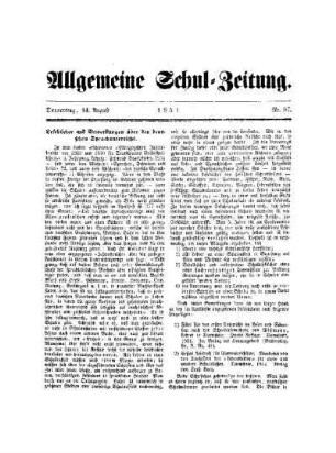 Lesebücher und Bemerkungen über den deutschen Sprachunterricht