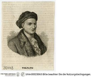 Portrait des Giovanni Volpato - Volpato, Giovanni, Porträt, nach dem Bildnis Angelika Kauffmanns