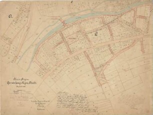 Bebauungs- und Fluchtlinienplan der Gemarkung Siegen Nr. 671 (Marienborner Straße, Hüttenweg, Unterm Hain)