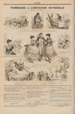 Promenades à l'exposition universelle, par A. Darjou