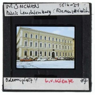 München, Odeonsplatz,München, Palais Leuchtenberg