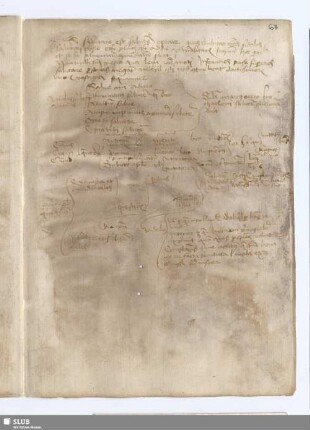 67r: Grußformeln, 67v: Leerseite