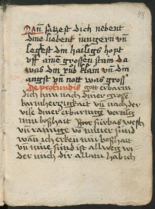 Gebet um Gottes Erbarmung