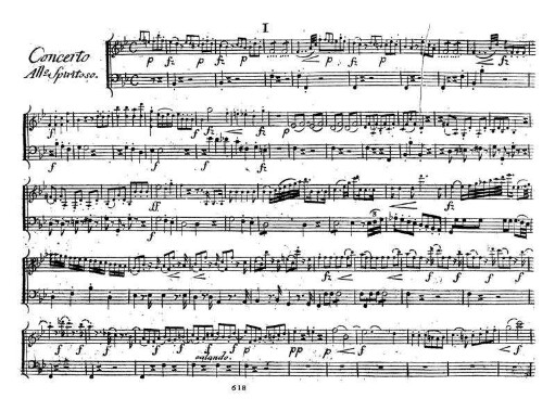 Concerto Allº Spiritoso. I