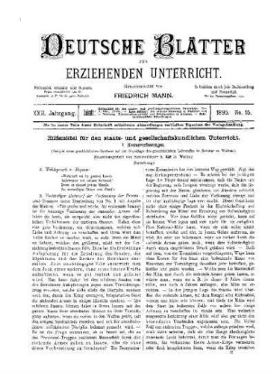 15: Heft 15