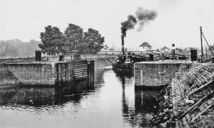 Alte Schleuse Niederrad bei Frankfurt/Main