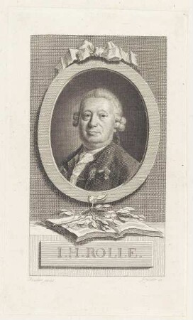 Bildnis des I. H. Rolle