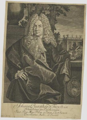 Bildnis des Johann Burckhardt Freystein