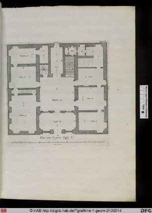Pianta prima del seguente Palazzo .C.