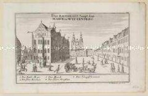 WITTENBERG, Rathaus und Markt - Nr. 195 aus Bodenehr, Pracht