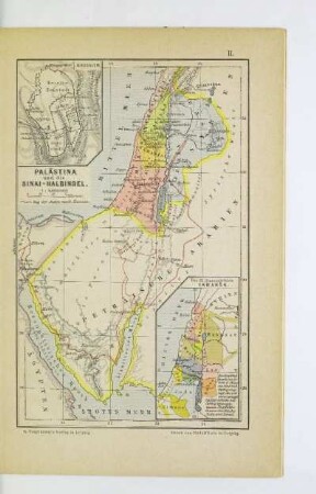 Palästina und die Sinai- Halbinsel