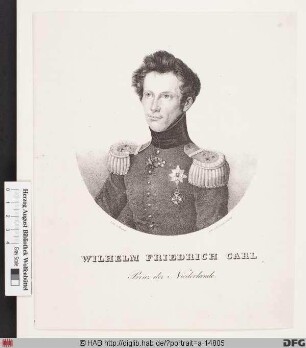 Bildnis (Willem) Frederik (Carel), Prinz der Niederlande