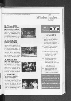 WBV-Termine