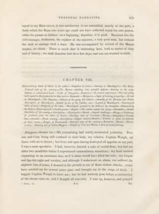 Chapter VIII. Extraordinary attack of illness in the author. - ...