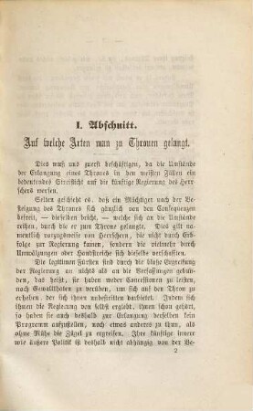 Napoleon III. und Machiavelli : eine Beleuchtung der napoleonischen Politik