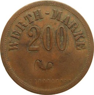 Dresden - Wertmarke 200
