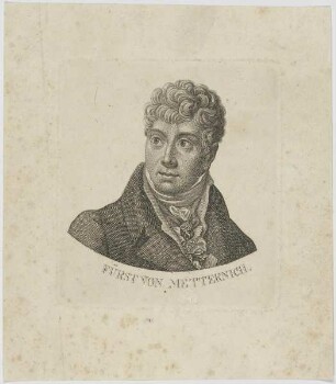 Bildnis Fürst von Metternich