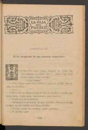 Capítulo XL - El fin inesperado de una aventura tragicómica