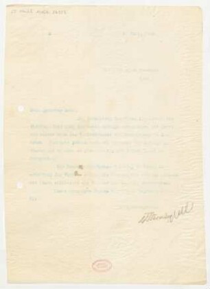 Brief an Heinrich Dessauer : 02.07.1910